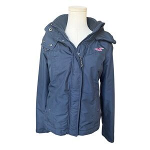 Hollister Y2K Jacket Size S Indie Twilight Core Tumblr Girl Bella Swan Hooded